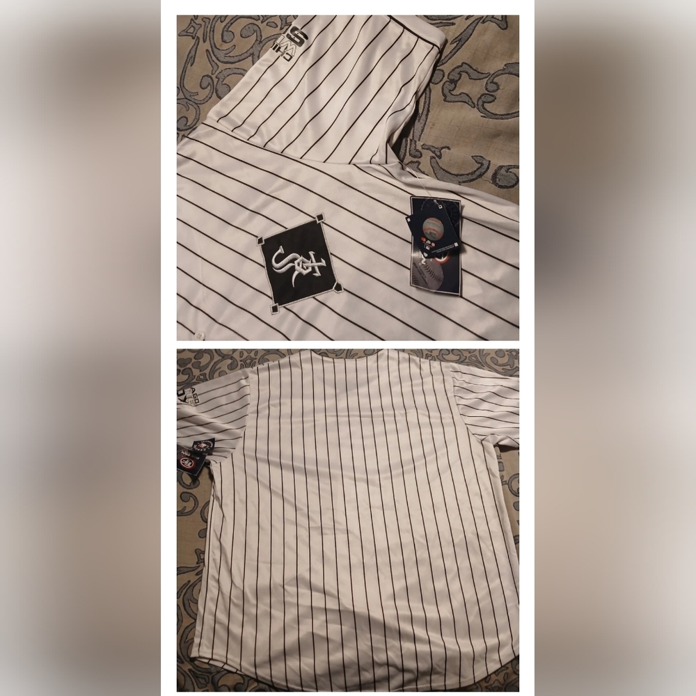 White Sox Striped Jersey
